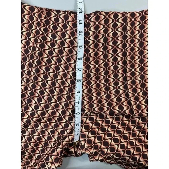 RVCA NWT Women’s Drip High Waisted Pants Size 29 Retro 70s Side Zip Flared Leg - Picture 12 of 16